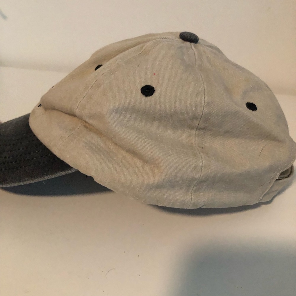 NWOT Embroidered Venice, FL Two-Tone Baseball Cap - Beige & Blue - Picture 3 of 6